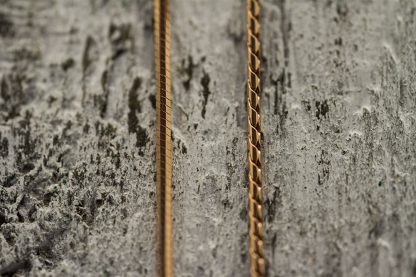 Серебряная цепь "Шнурок(снейк) облегчённый с алмазной огранкой 8 граней" 1808Z_Ch, золочение красное