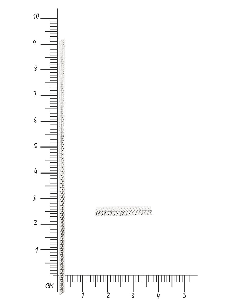 Серебряный браслет "Лента овальная с алмазной насечкой" 5257R_Br, родирование Серебряный браслет "Лента овальная с алмазной насечкой" 5257R_Br, родирование
